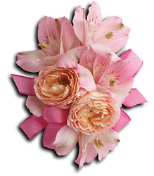 Beloved Blooms Corsage from your local Clinton,TN florist, Knight's Flowers